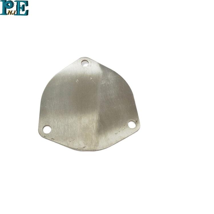 End Cover CNC Machining Service Stainless Steel Laser Cutting Parts CNC Machining Marine Pump Cover Plate