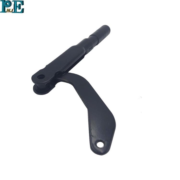 Custom Forklift Brake Hand Lever Mechanical Parts Assembly Hardware Oem Tool Hand Machine Stamping Machining Steel Fabrication