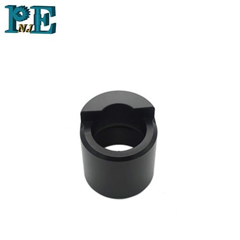 Custom Black Upvc Conneting Part Plastic Machining Housing Turning Plastic Part