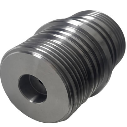 Precision CNC Machining Male Female ACME thread Adapter Coupler Connector with 95MM Inside Deep Hole