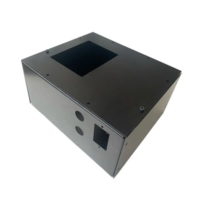 Laser Cutting Bending Box Cover Sheet Metal Stamping Custom Metal Fabrication Sheet Metal Parts Enclosure Steel Housing