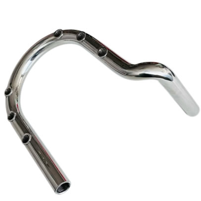 Customized Tube Bending Service Stainless Steel Threaded Hole Pipe Bending