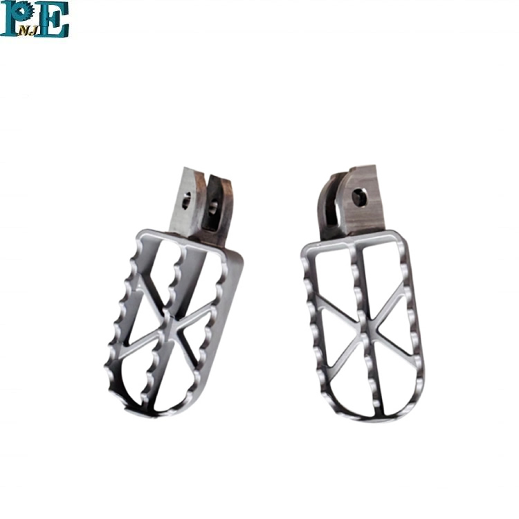 Custom Casting Stainless Steel Foot Pegs Motorcycle Aluminum Foot Pedals