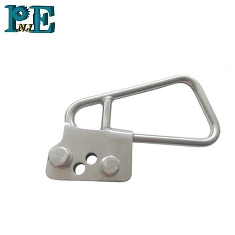 Custom Sheet Metal Fabrication Laser Cutting Welding Services Stainless Steel Rod Bending Part Heavy Duty Boat Latch Snare