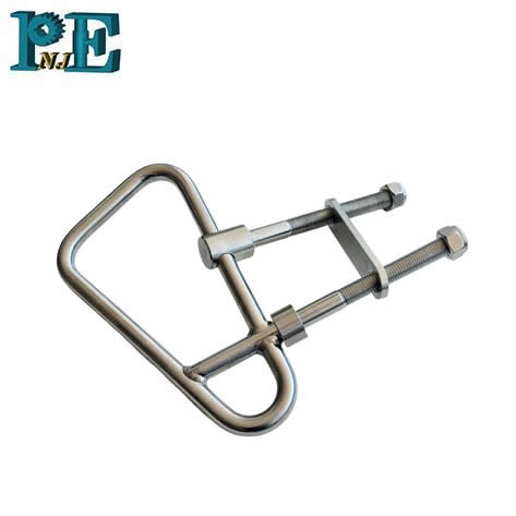 Custom Stainless Steel Welding Carabiner Handles Outdoor Sports Parts