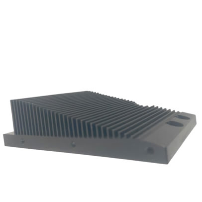 OEM Extruded Heat Sink Black Anodized Aluminum Heat Sink